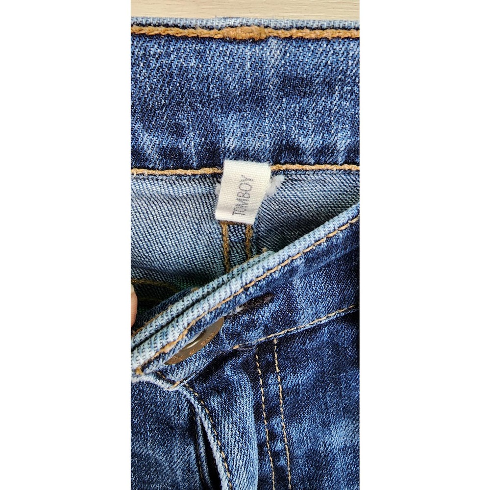 Rag &‎ Bone Tomboy Fit Size 25 Destroyed Medium Wash - Picture 6 of 6